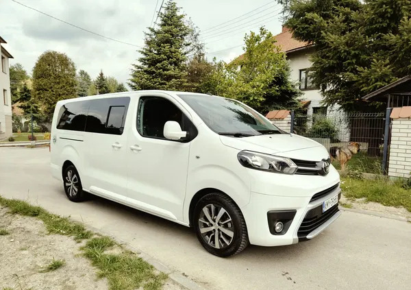 toyota proace małopolskie Toyota ProAce cena 125000 przebieg: 82000, rok produkcji 2020 z Andrychów